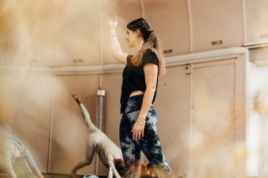 Yoga im freien